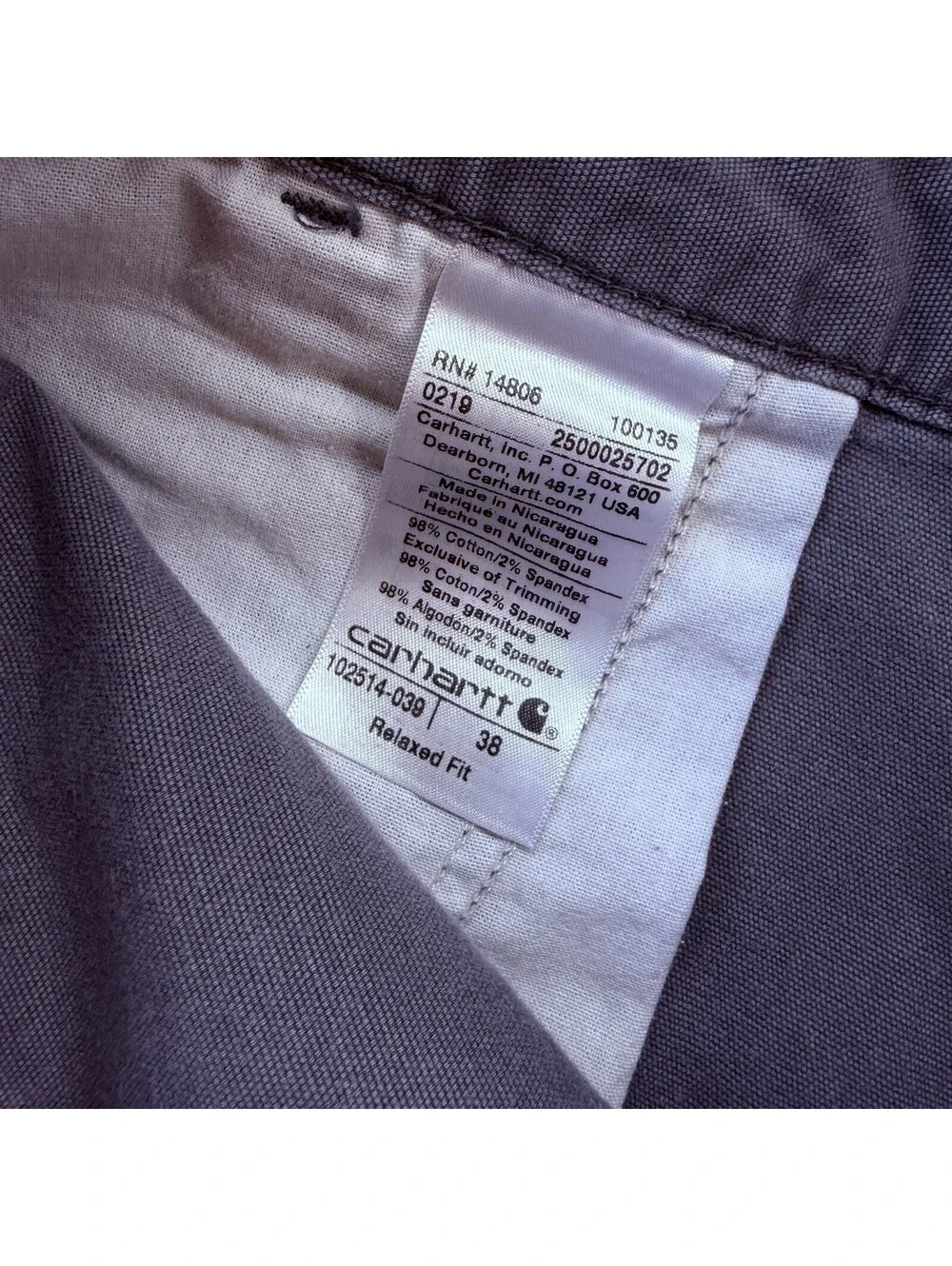 Carhartt pre owned